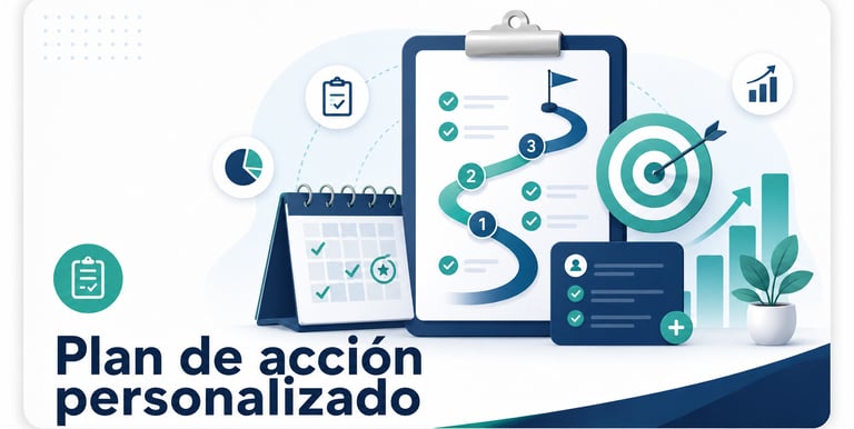En nuestra evaluación inicial buscamos conocer tu situación actual, tus objetivos y los aspectos pri