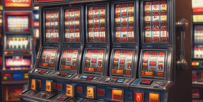 A mobile phone screen showing a smooth, fast slot game interface with bright colors.