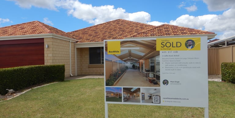 Perth brick and tile house requiring structural repair