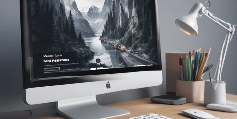 A cozy restaurant interior with a beautifully designed digital menu on a tablet.