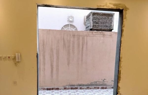 تكسير جدار الطايف عمال تكسير بالطائف قص جدار بالساروخ مقاول تكسير جدار هدم مباني الطائف معلم تكسير