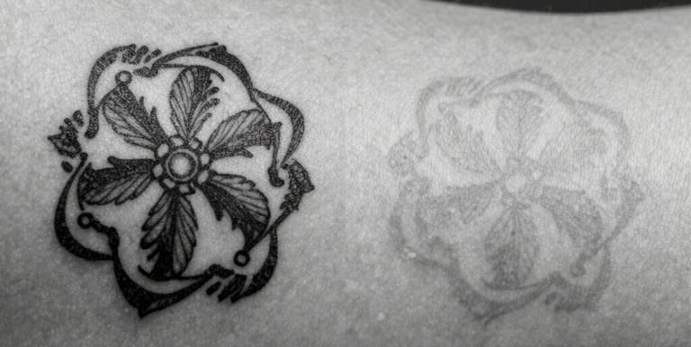 Close-up of a professional technician performing diode laser hair removal on a client's leg in a bright, serene clinic.