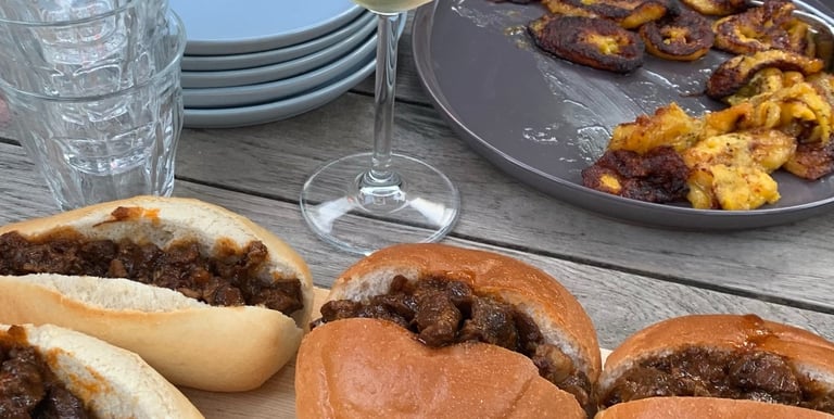 pan ku stoba, caribbean food