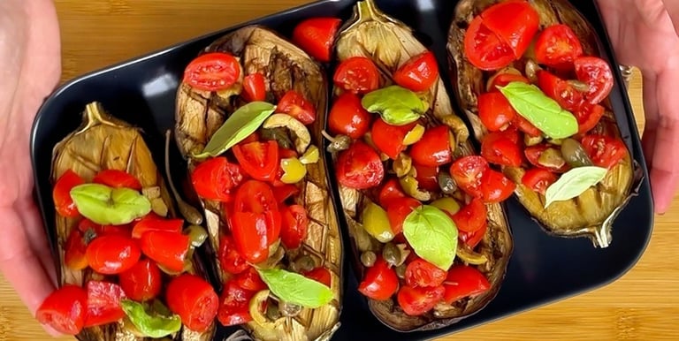 Garnish with fresh basil leaves and enjoy