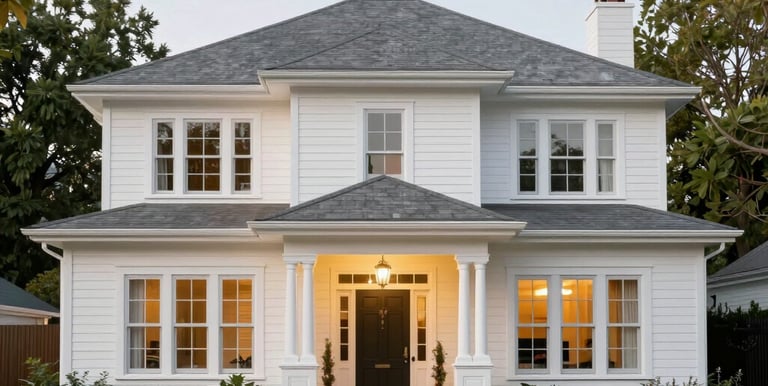 A vibrant retail store front bustling with happy customers and engaging promotions.