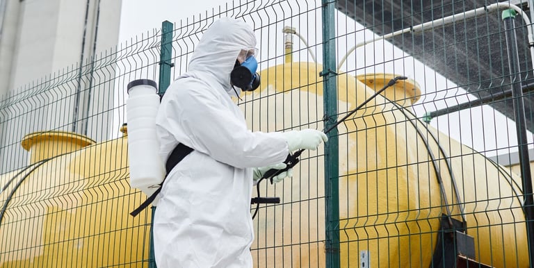 تنظيف خزانات مياة