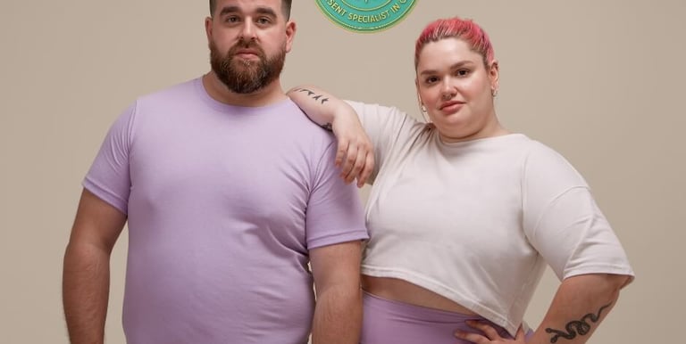 men and women with wight problem
