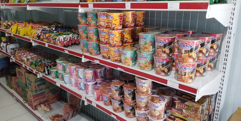 Ruang kantin PKBM Subulussalam