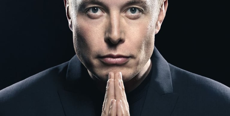 Picture of inspiring hero of mine, Elon Musk