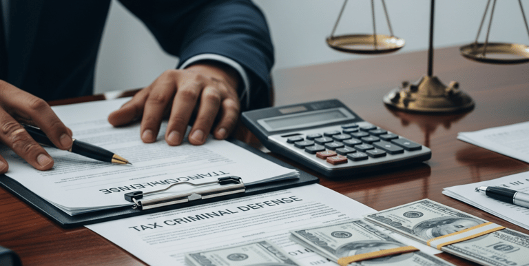 Documentos, dinero y balanza: defensa penal fiscal