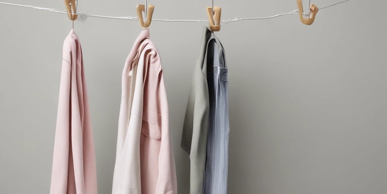 A clean and organized textile cleaning facility.