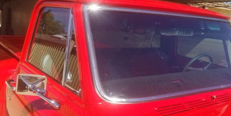 Finished chip repair by True Auto Glass