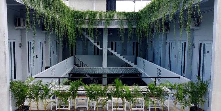 Tempat duduk santai di lantai 2