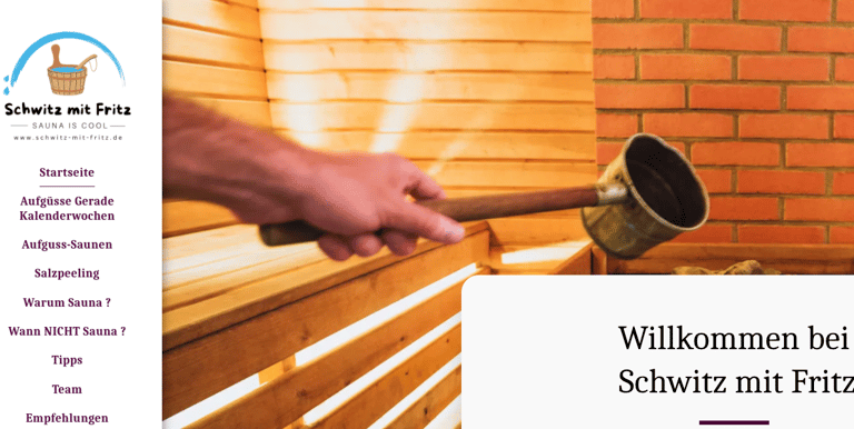 Link zur webseite: www.schwitz-mit-fritz.de