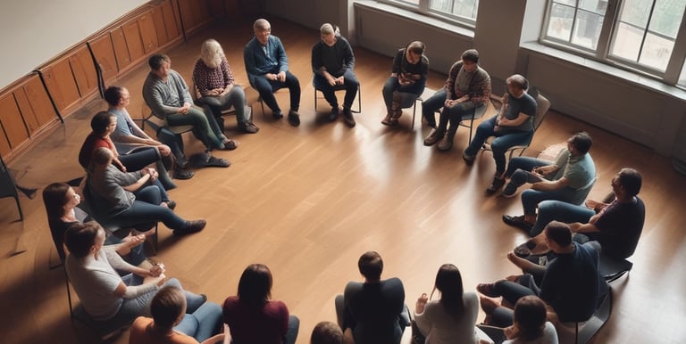 woman injecting woman's arm carrying child