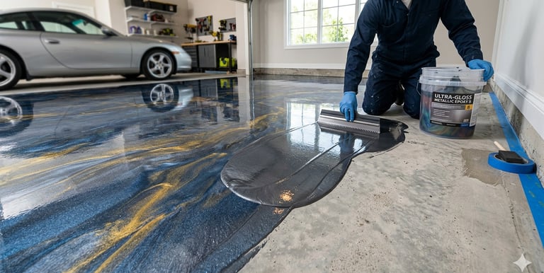 Epoxy flooring 