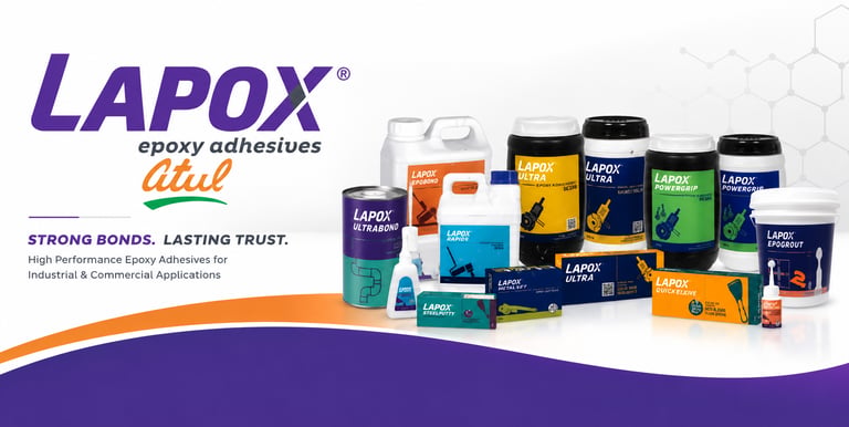 Lapox epoxy adhesives and glue 