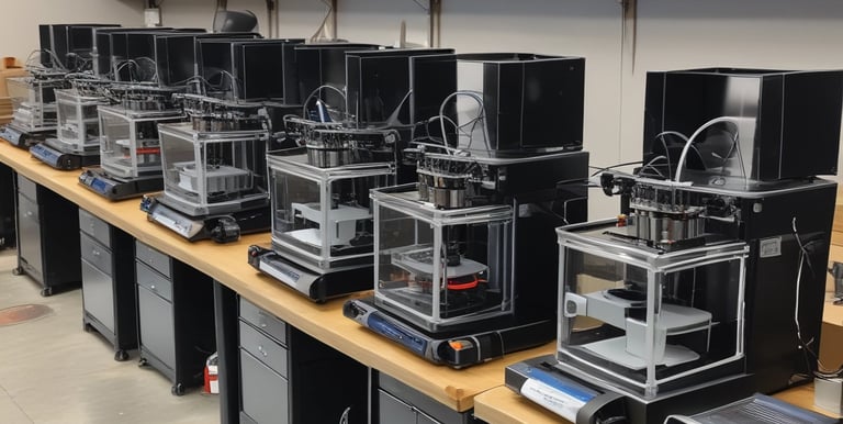 black and blue audio mixer