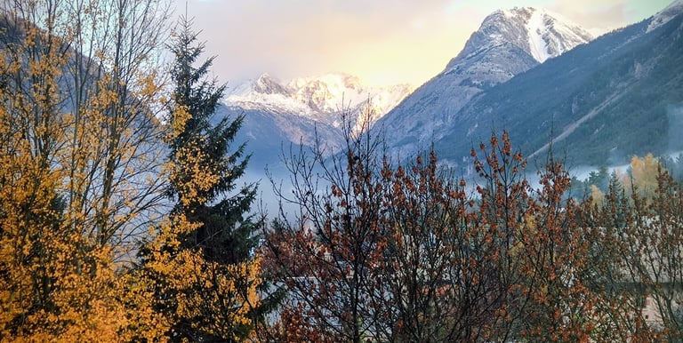 Chambre avec vue montagne