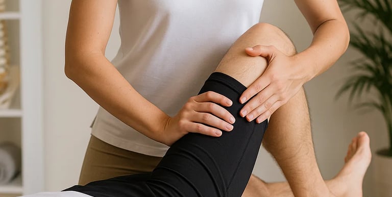 Tratamiento de fisioterapia general para recuperación funcional