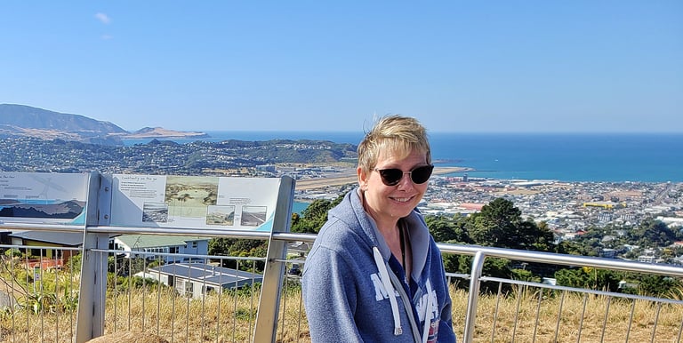 Lady Michelle enjoys Wellington, New Zealand