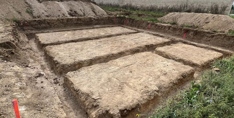 Fondation Maison travaux-de-terrassement-maison-jardin-terravis-mini-pelle-camion-terre