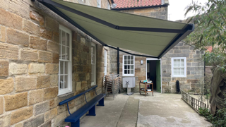 Staithes Arts and Crafts garden area