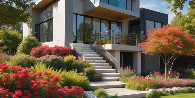 a house with a driveway