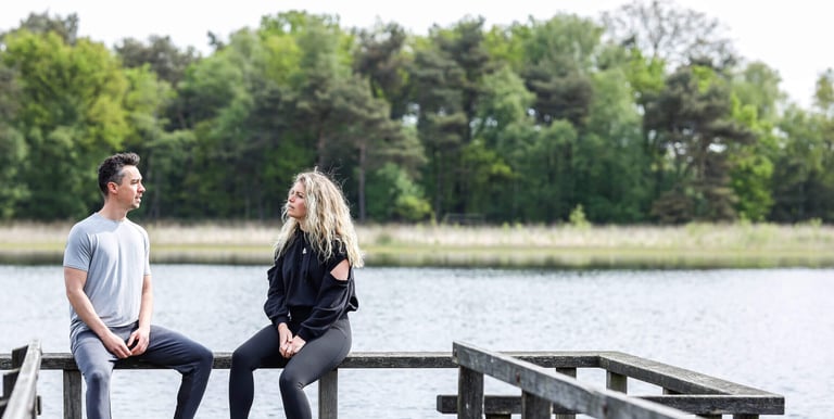 EMDR therapeut in gesprek met Jacquelien