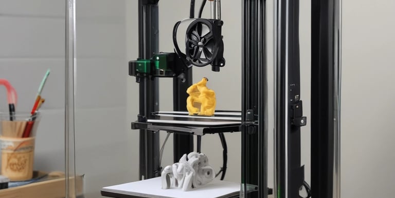 Close-up of a laser cutting machine delicately cutting intricate patterns on wood.