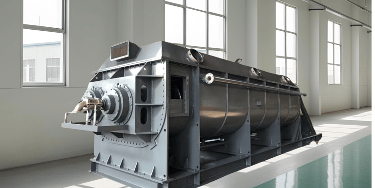 JexDry paddle dryer installed at a Korean sauce factory