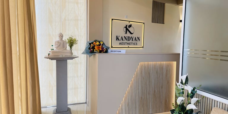 view of Kandyan Aesthetics clinic in Kadawatha, Sri Lanka