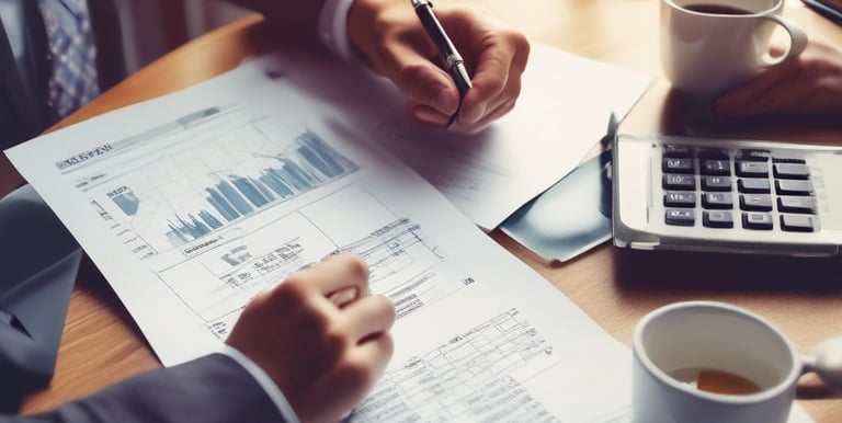 An office environment showcasing employees engaged in customer support and data processing tasks.