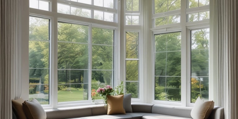 a living room with a couch and a table