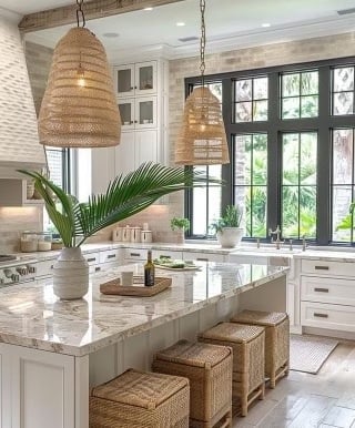 Beautiful transitional kitchen representing successful Austin home remodeling