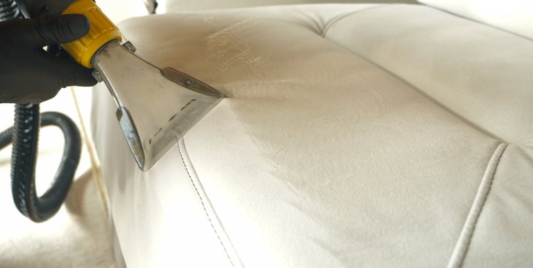 Sofa upholstery deep cleaning
