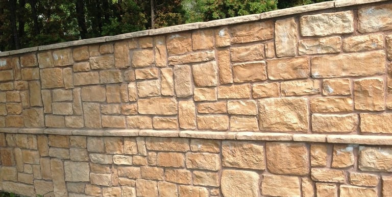 rock wall masonry in el paso, tx