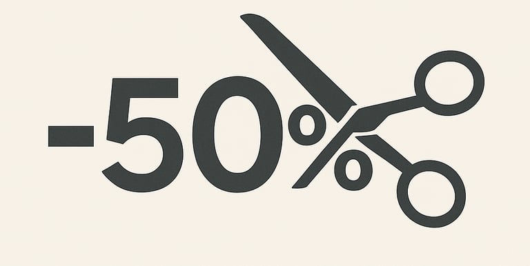 -50% oraz nożyczki jako rabat z kodem posrednika na ubezpieczenie w bezpieczny.pl