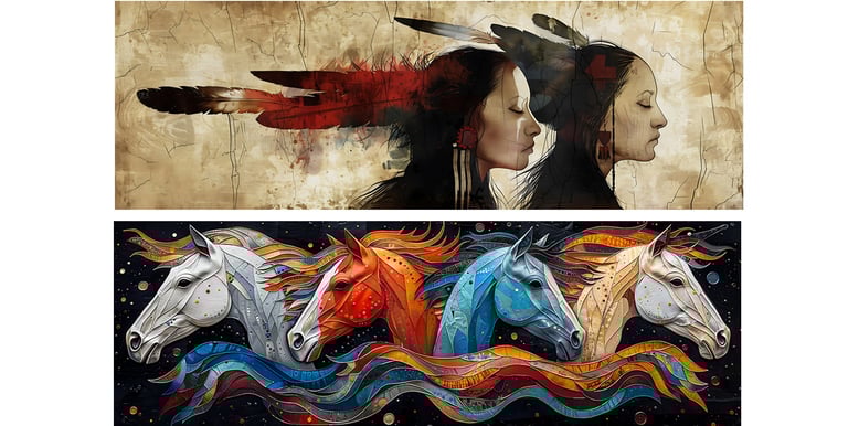 Panoramic art