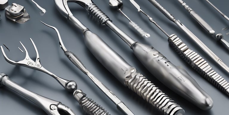 A close-up view of several dental molds aligned and held in place by a metal apparatus. The molds display detailed tooth imprints, suggesting they are used for dental purposes. The setting appears to be industrial or clinical, focusing on precision and functionality.