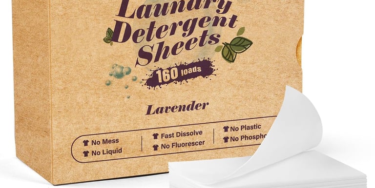 poesie laundry detergent sheets lavender
