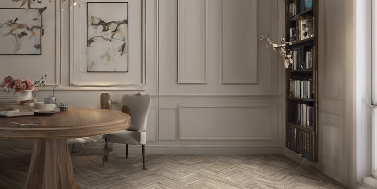 black dining set near white wall