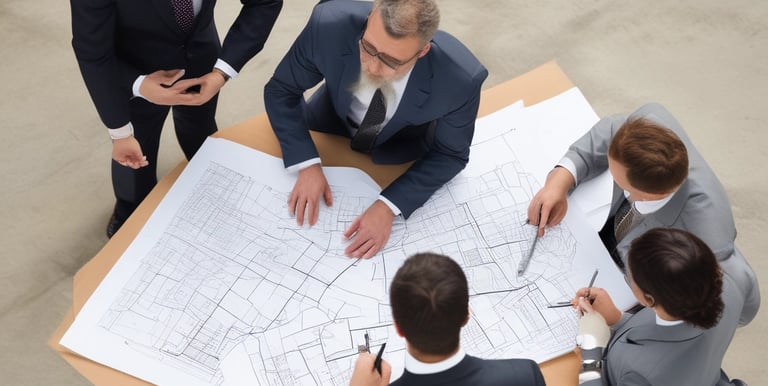 A thoughtful boardroom scene with diverse executives engaged in a strategic discussion.