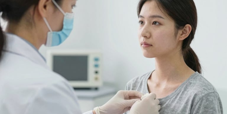 A person holding a smartphone with a map app open, pinpointing a location.