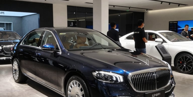 Close-up of hands reviewing credit reports and financial documents on a desk.