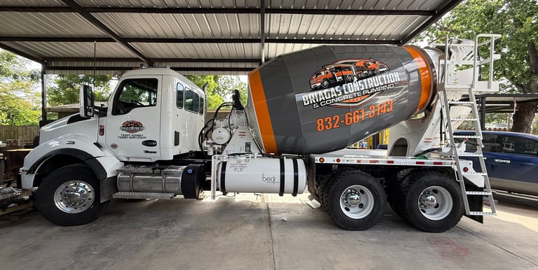 Cement Truck Wrap