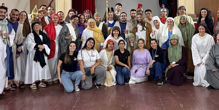 Actores Pastorales del Via Crucis Viviente