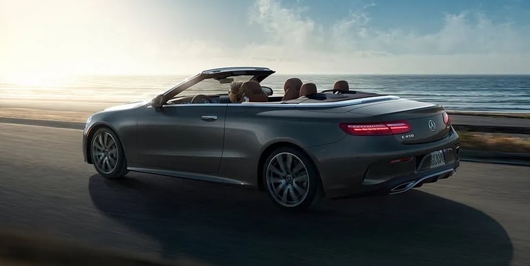 Bodrum Mercedes E-Class Cabrio Rental