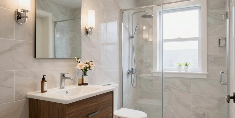 a large kitchen with a table and chairs in it