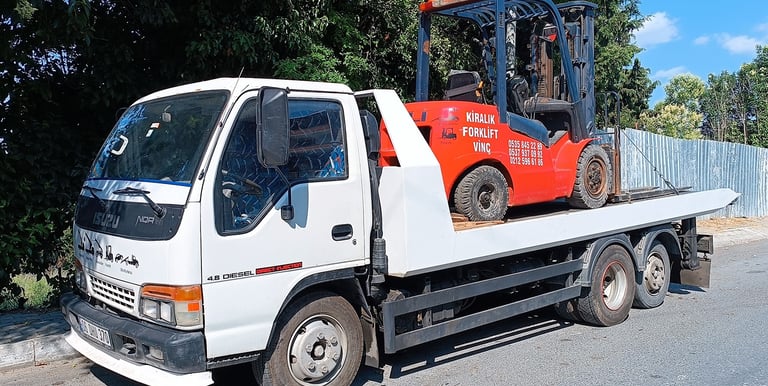 oto kurtarıcı forklift